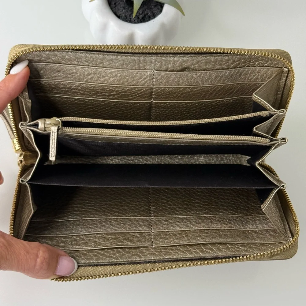 GUCCI Soho Wallet - metallic Champagne - Picture 4 of 9